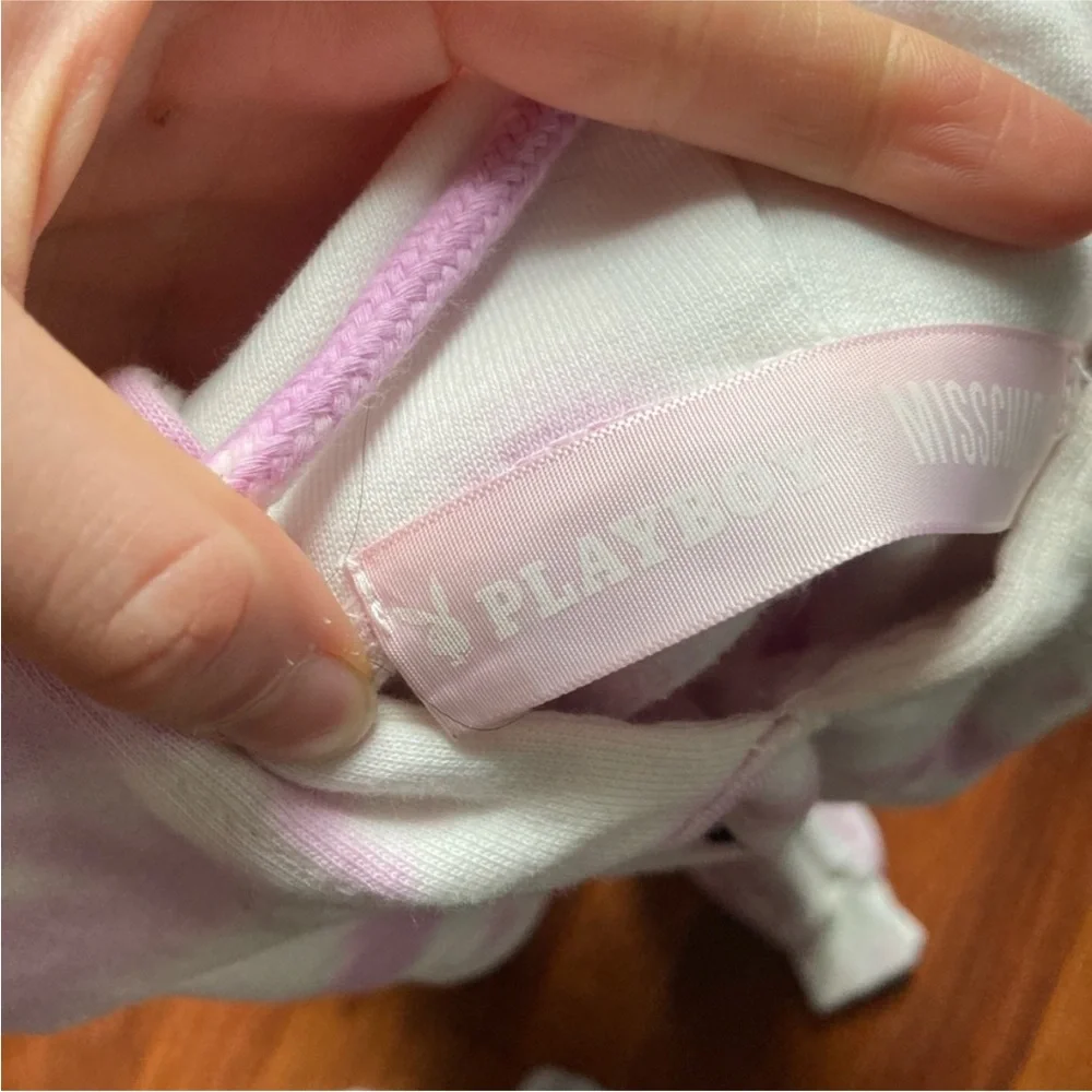 Playboy cropped hoodie - Picture 3 of 4